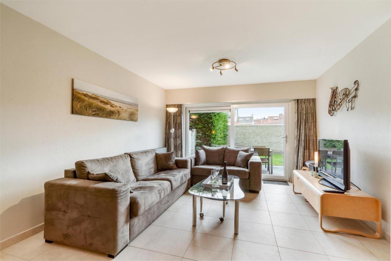 Luxury Apartment With Garden Close To The Beach Ostende Extérieur photo