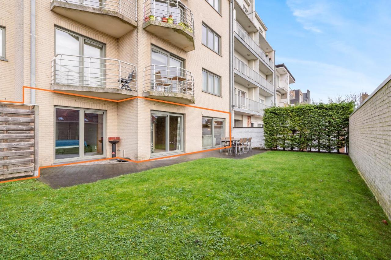 Luxury Apartment With Garden Close To The Beach Ostende Extérieur photo