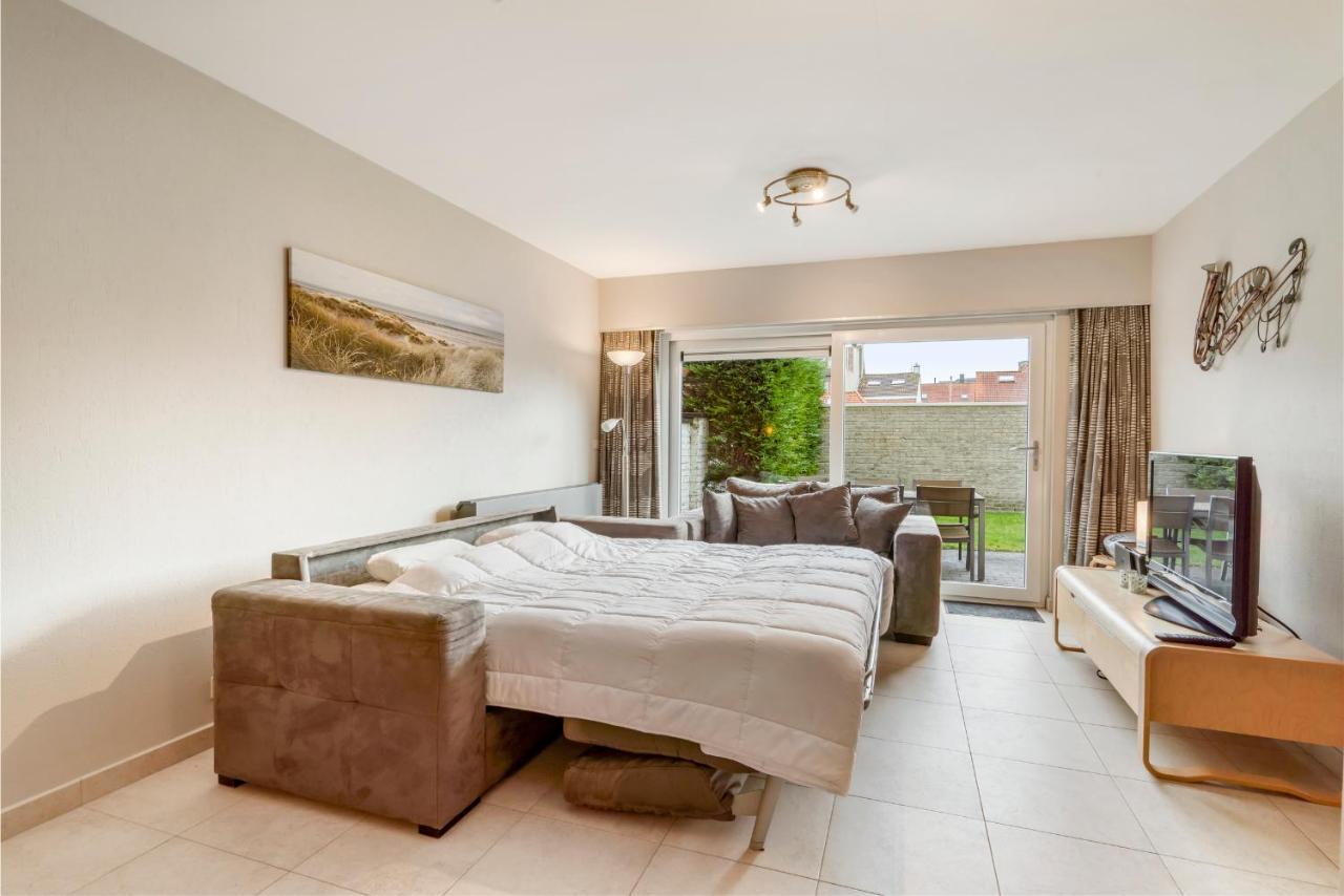 Luxury Apartment With Garden Close To The Beach Ostende Extérieur photo