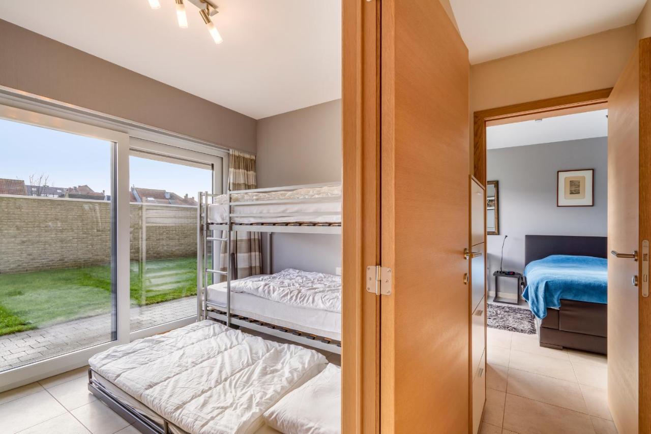 Luxury Apartment With Garden Close To The Beach Ostende Extérieur photo